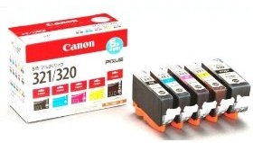 
キヤノン インクタンク BCI-321(BK/C/M/Y)+BCI-320 マルチパック